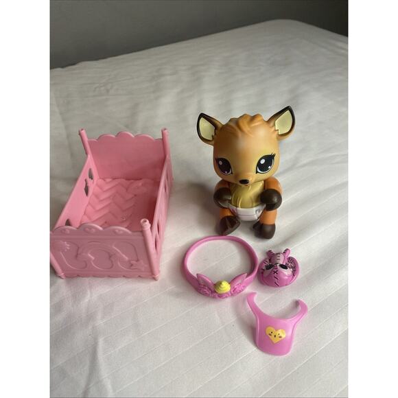 TLC Kritters Fara Fawn Deer Baby Figure Toy - Picture 2 of 7